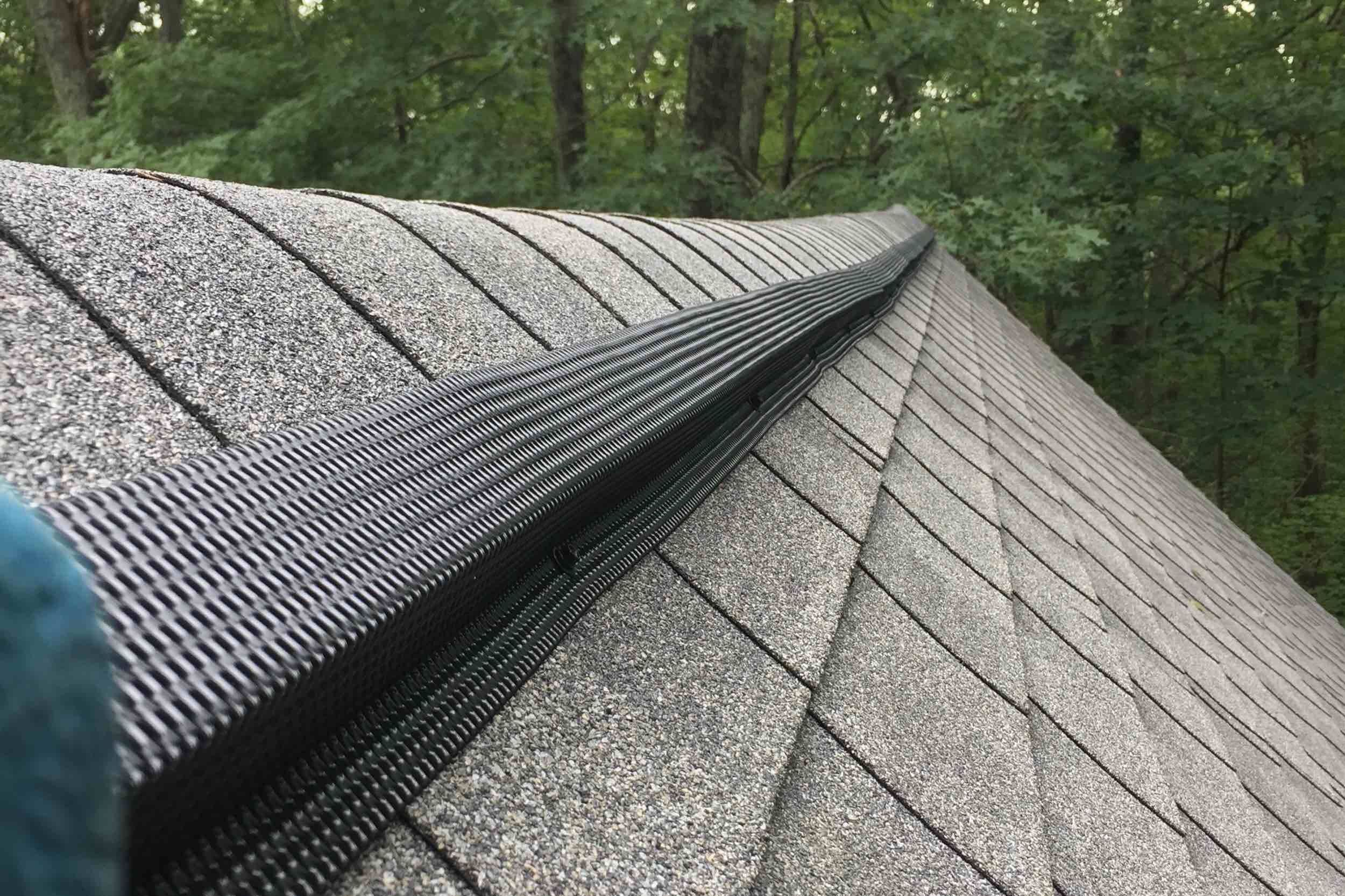 Connecting solar panel wiring on a roof